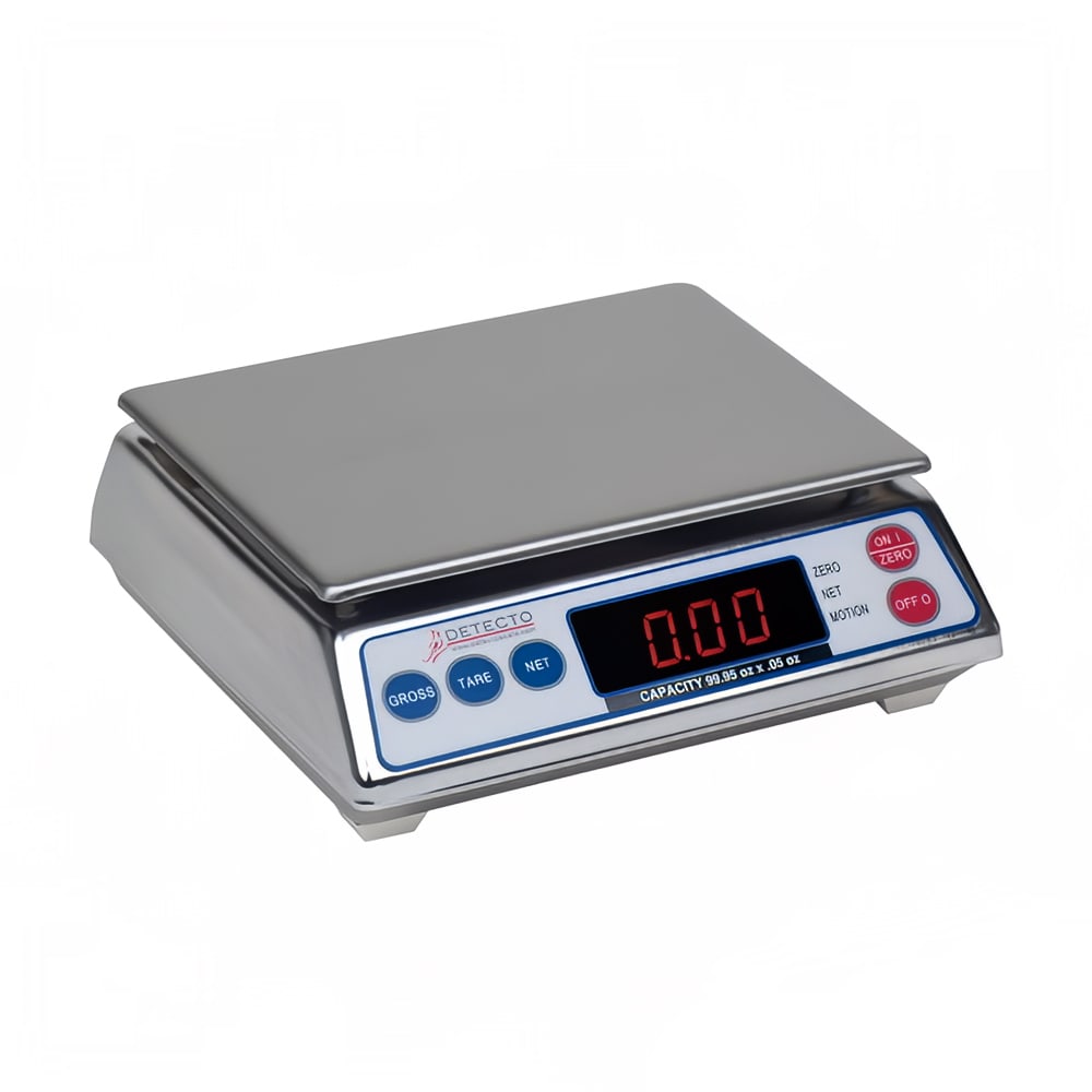 Detecto AP-20 Top Loading Scale w/ Digital Display, 19 99/100 x 1/100 lb Capacity