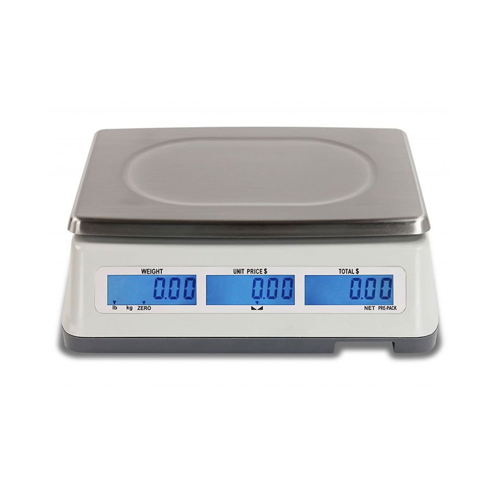 Detecto D60 60 lb Price Computing Scale - Front & Back Display, 110/120v