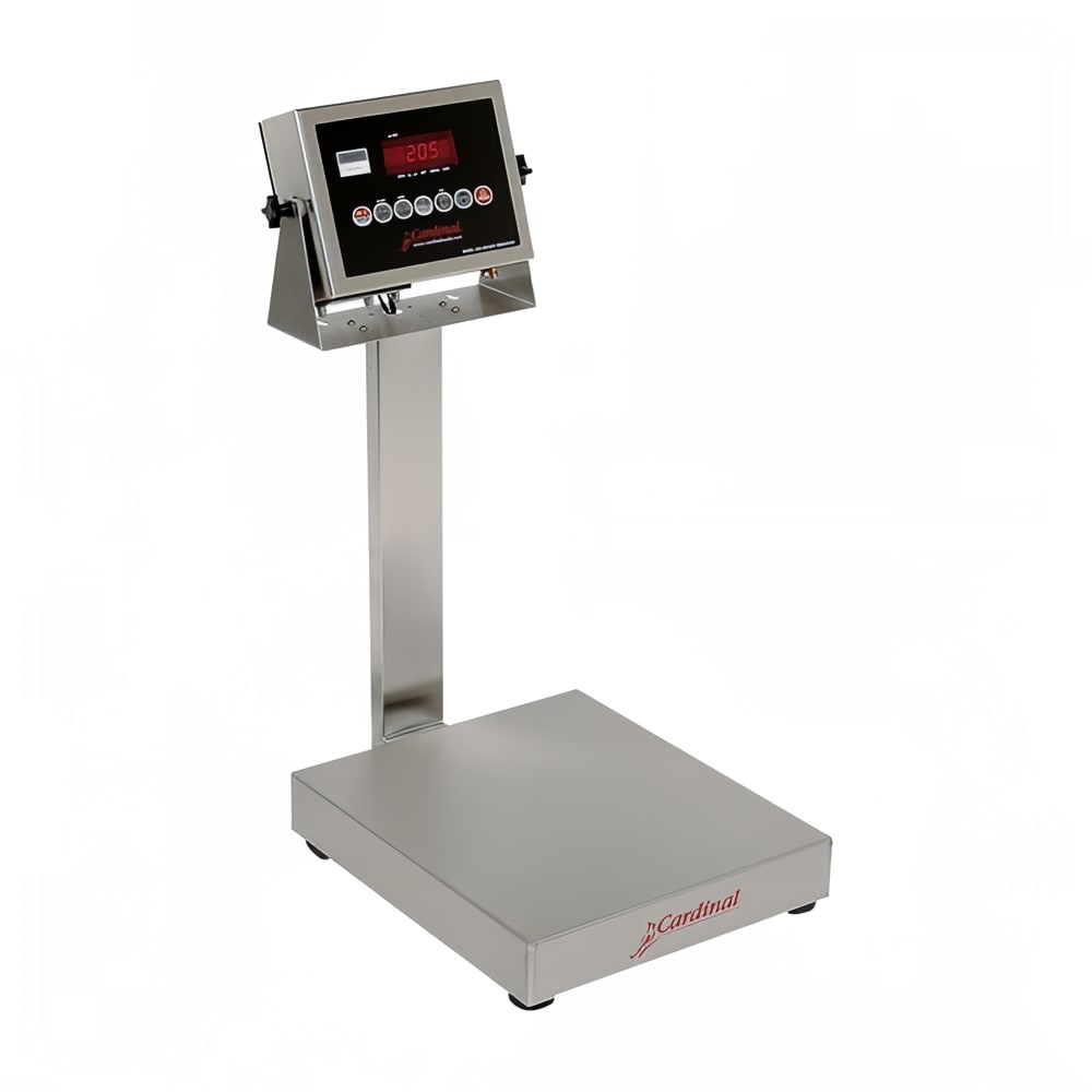 Detecto EB-150-205 Digital Bench Scale, lb/kg Conversion, 205 Weight Display, 150 x 1/20 lb