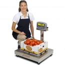 Detecto EB-15-190 Digital Bench Scale, LCD Display, lb/kg/g/oz , 15 x 1/200 lb, 10 x 12" thumbnail 2