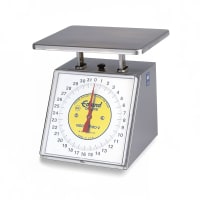 Detecto PT-5SR Petite Top Loading Rotating Dial Portion Scale w/ Stainless, 5 lb x  1/2 oz thumbnail 4