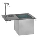 Delfield 204P 24" x 21" Drop In Ice Bin w/ 45 lb Capacity - Insulated, Stainless thumbnail 2