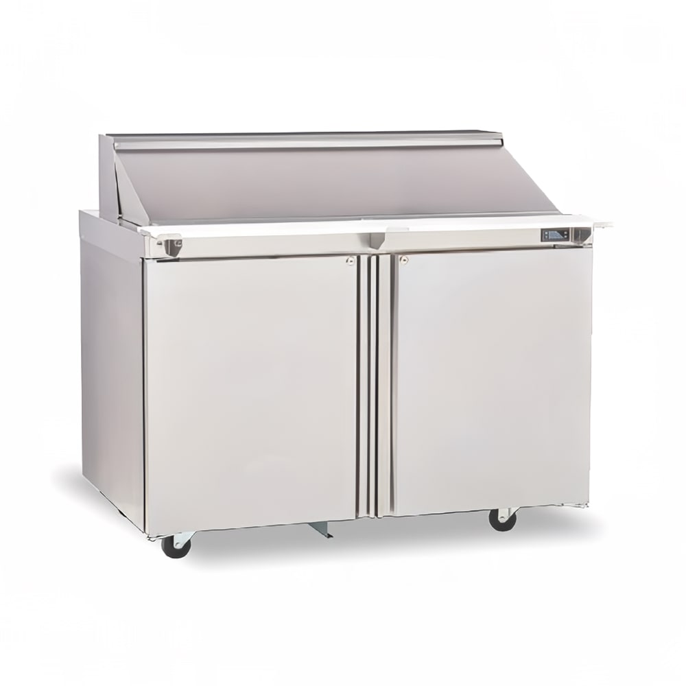 Delfield 4464NP-12 64" Sandwich/Salad Prep Table w/ Refrigerated Base, 115v
