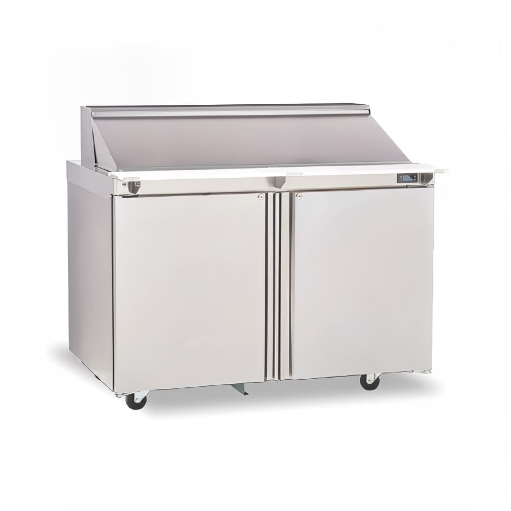 Delfield 4464NP-16 64" Sandwich/Salad Prep Table w/ Refrigerated Base, 115v