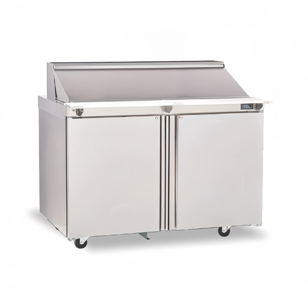 Delfield 4464NP-18M 64" Mega Top Sandwich/Salad Prep Table w/ Refrigerated Base, 115v
