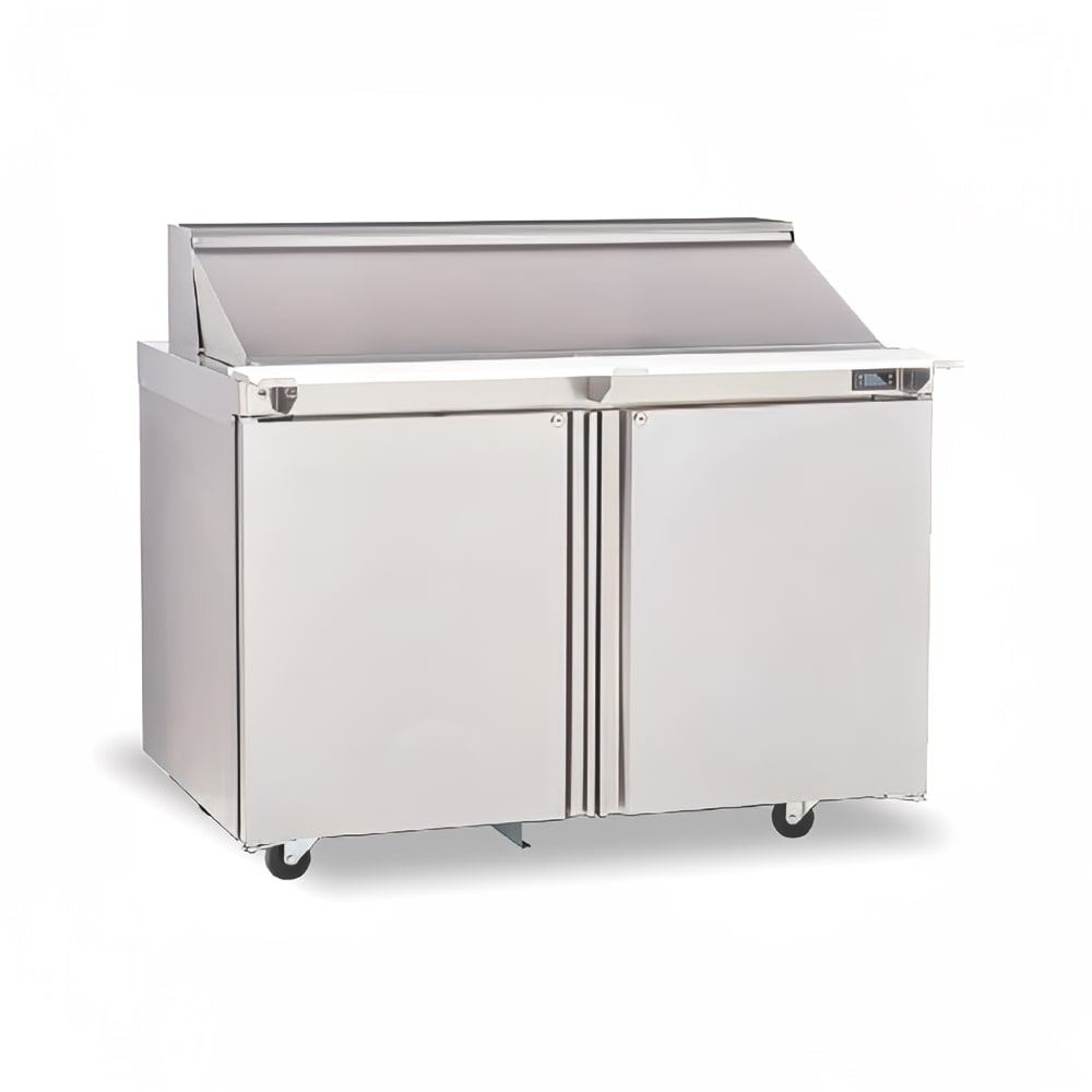 Delfield 4464NP-8 64" Sandwich/Salad Prep Table w/ Refrigerated Base, 115v
