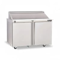 Delfield 4472NP-18M 72" Mega Top Sandwich/Salad Prep Table w/ Refrigerated Base, 115v thumbnail 4