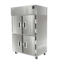 Delfield 6051XL-SH 51" Two Section Reach In Refrigerator, (4) Left/Right Hinge Solid Door, 115v thumbnail 4