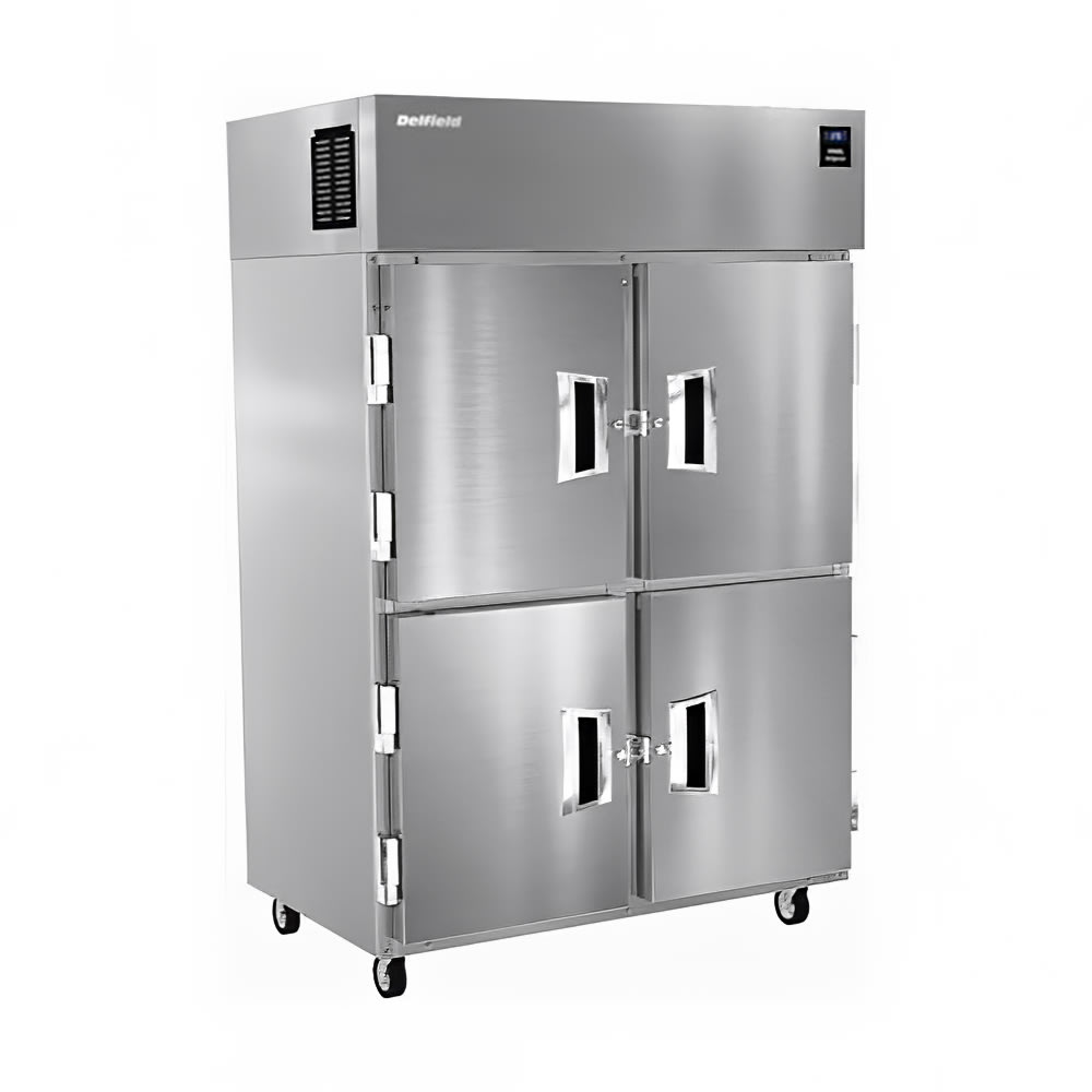 Delfield 6151XL-SH 51" Provide Delfield 6100XL™  Two Section Reach In Freezer, (4) Left/Right Solid Doors, 115v