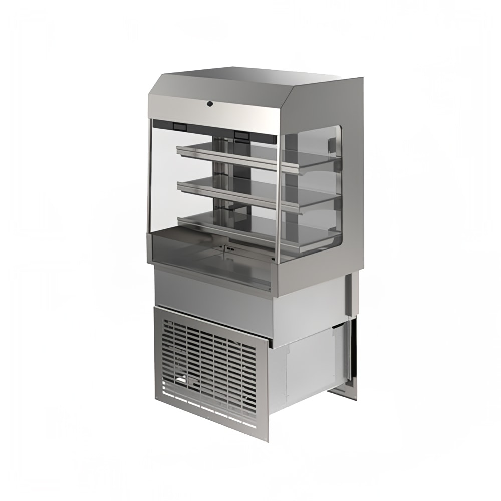 Delfield ASM-36P 36 1/4" Drop In Refrigerated Display Case - (4) Levels