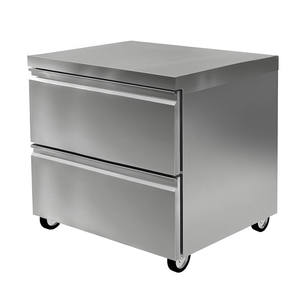 Delfield D4532NP 32"W Undercounter Freezer w/ (1) Section & (2) Drawers, 115v