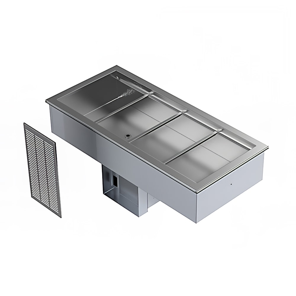 Delfield N8156BP 56" Drop-In Refrigerator w/ (4) Pan Capacity - Cold Wall Cooled, 115v