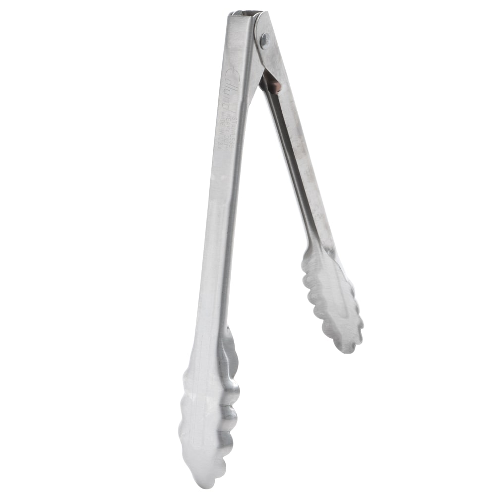 Edlund 4409HD/12 9"L Stainless Utility Tongs