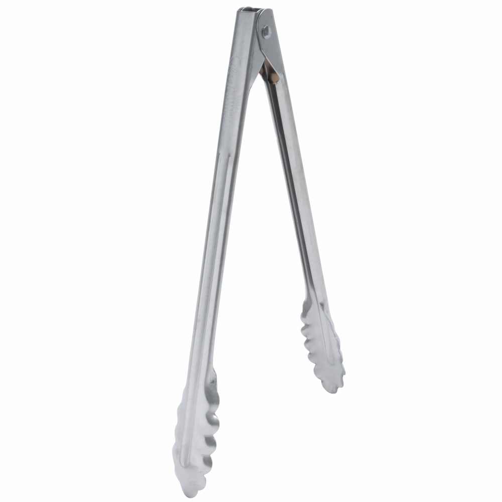 Edlund 4412HD/12 12"L Stainless Utility Tongs