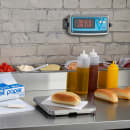 Edlund 59150 20 lb Wireless Digital Pizza Scale w/ Removable Platform - 12" x 12", Stainless thumbnail 2