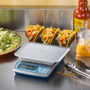 Edlund BRV-160 10 lb Square Digital Scale w/ Removable Platform - 5 1/8" x 5 1/8", Stainless thumbnail 8