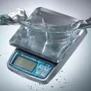 Edlund BRV-160W 10 lb Bravo! Waterproof Digital Portion Control Scale - 5 5/8" x 7", Stainless, 115v thumbnail 7