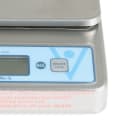 Edlund BRVS-10 10 lb Square Digital Scale w/ Removable Platform - 6" x 6 3/4", Stainless thumbnail 5