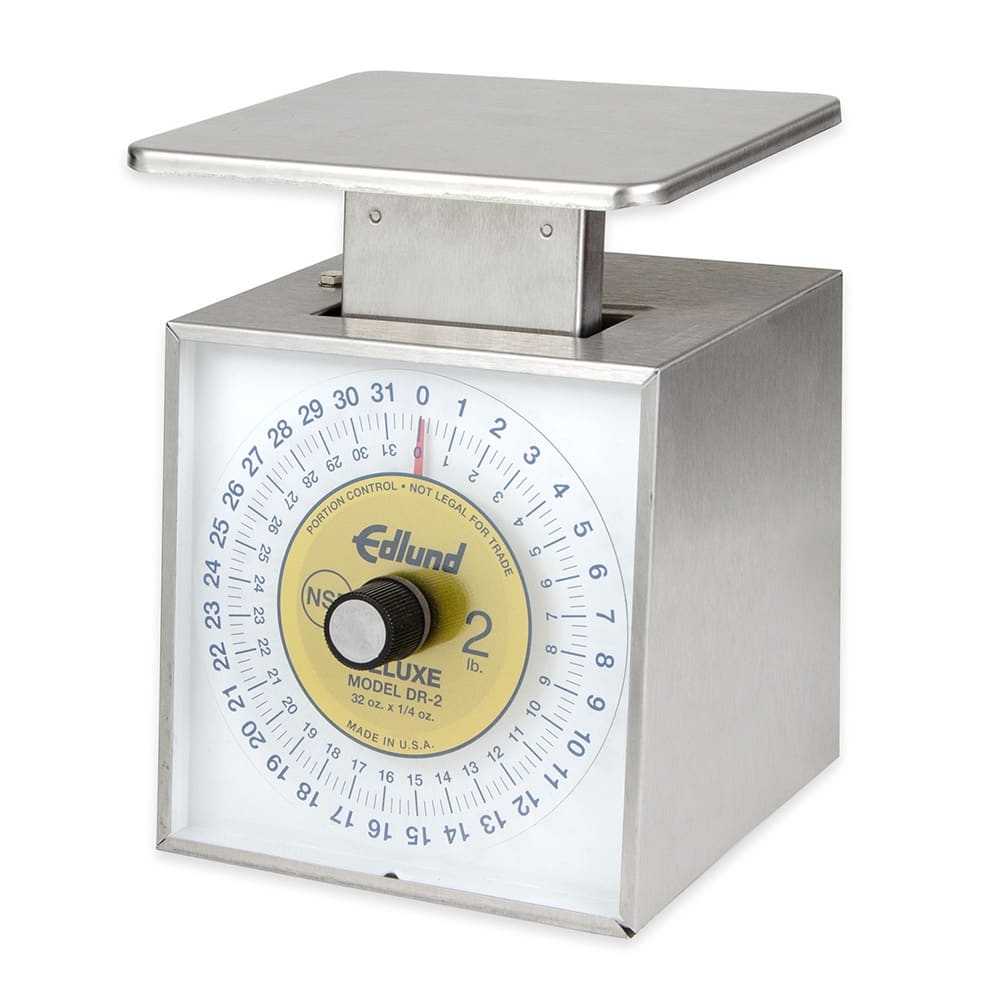 Edlund DR-2 Top Loading Dial Type Portion Scale, 32 oz - 1/4 oz