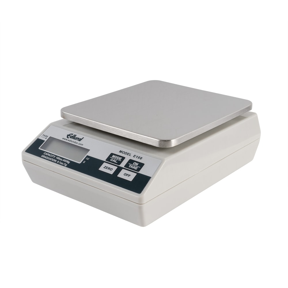 Edlund E-160 Digital Portion Scale, Auto Push Button Tare, 160 oz x 1/10 oz