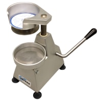 Edlund EBP-500 5" Round EBP Series Hamburger Press, Aluminum thumbnail 5