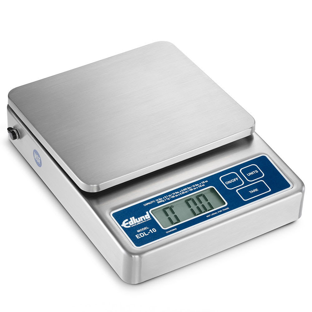 Edlund EDL-10 Digital Scale w/ (6) Capacity Display Options, LCD