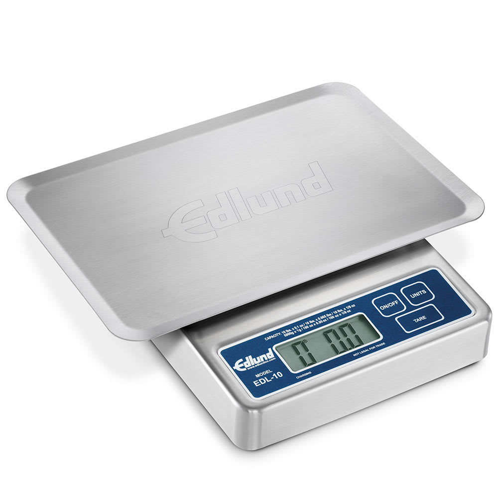 Edlund EDL-10 OP Digital Scale, Multi Function, Battery & AC Adapter