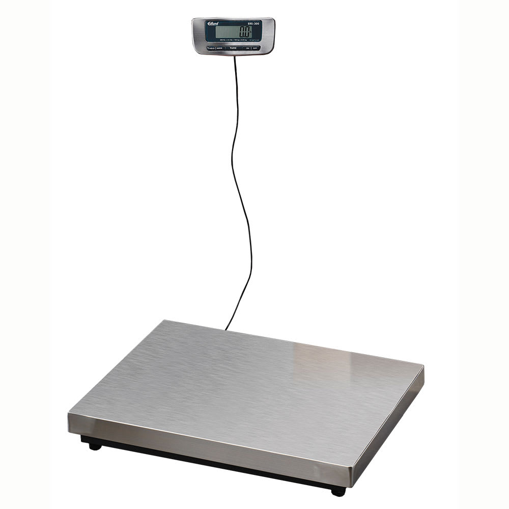 Edlund ERS-300 Digital Receiving Scale, 300 lbs x 20" Platform
