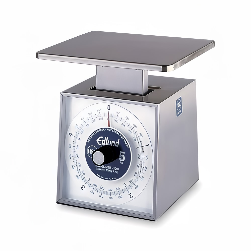 Edlund MSR-5000 Dial Type Scale, Metric Portion, 5000 gm x 20 gm, Rotating Dial