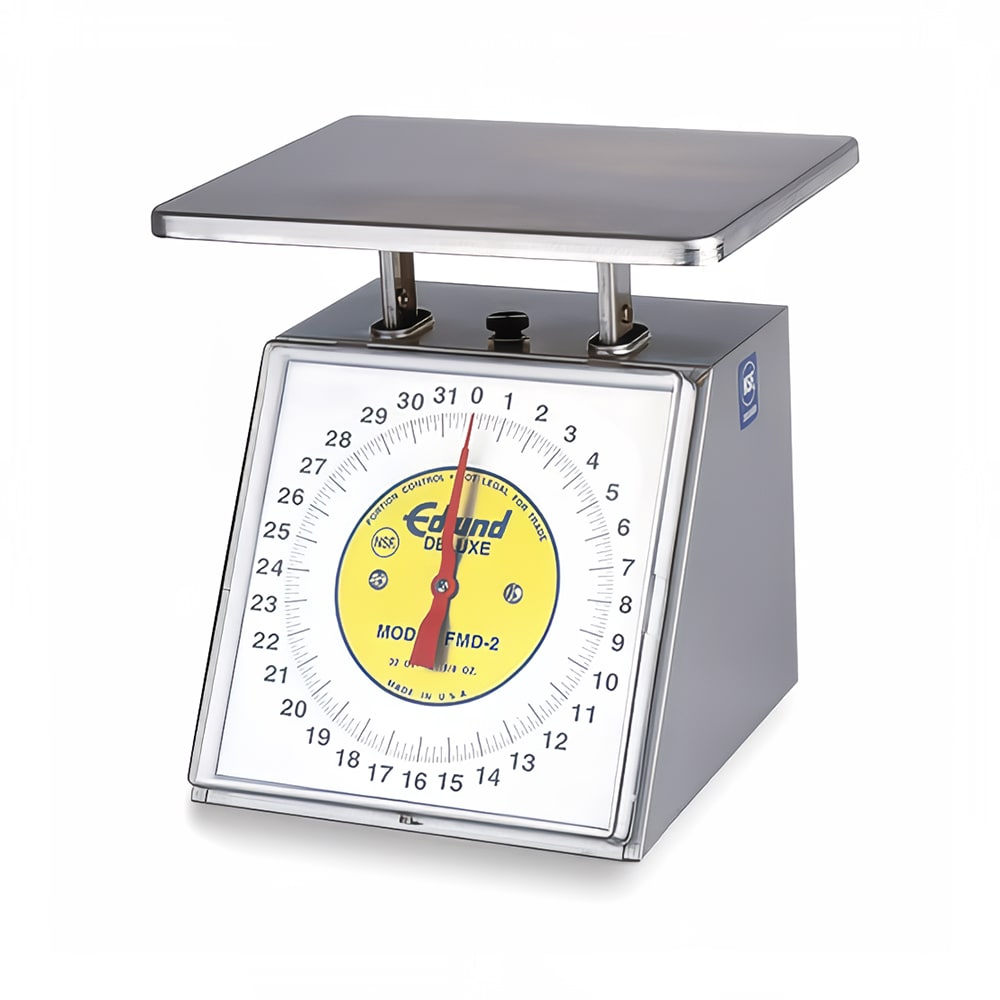 Edlund RM-10000 Rotating Dial Scale, 10000 gm x 25 gm, Portion, Sloped Face