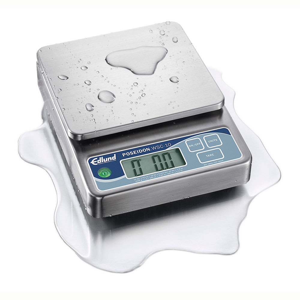 Edlund WSC-10 OP Digital Portion Scale w/ (6) Capacity Display Options