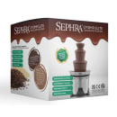 Sephra 10523 19" Elite Chocolate Fountain Package w/ 6 lb Capacity, Belgian Milk Chocolate thumbnail 2
