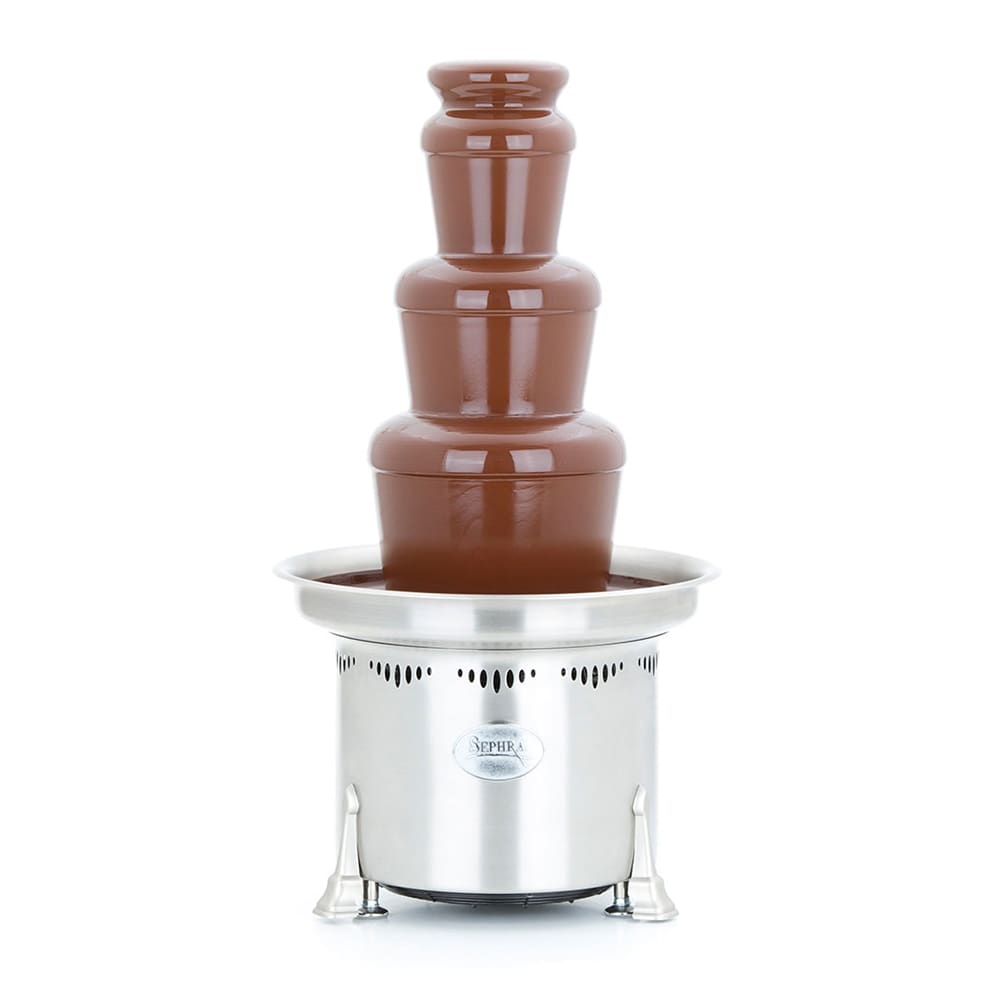 Sephra CF27R2 27" 3 Tier Aztec Chocolate Fountain w/ 10 lb Capacity