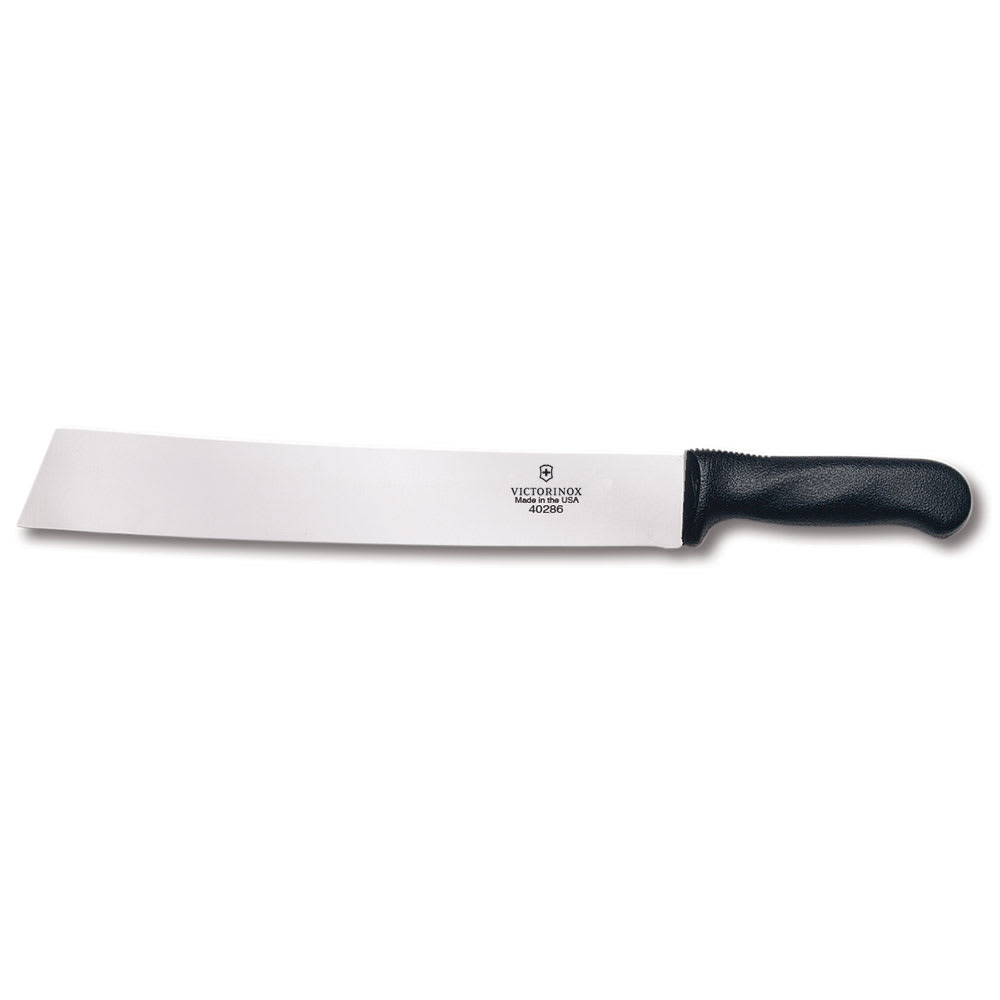 Victorinox 7.6058.10 Watermelon Knife w/ 12" Blade, Black Polypropylene Handle