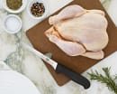 Victorinox 5.6413.15 Straight Narrow Boning Knife w/ 6" Flexible Blade, High Carbon Steel, Black Handle thumbnail 3