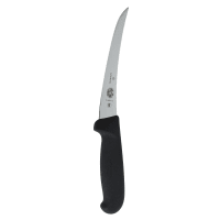 Victorinox 5.6603.15 Curved Boning Knife w/ 6" Semi-Stiff Blade, High Carbon Steel, Black Handle thumbnail 2