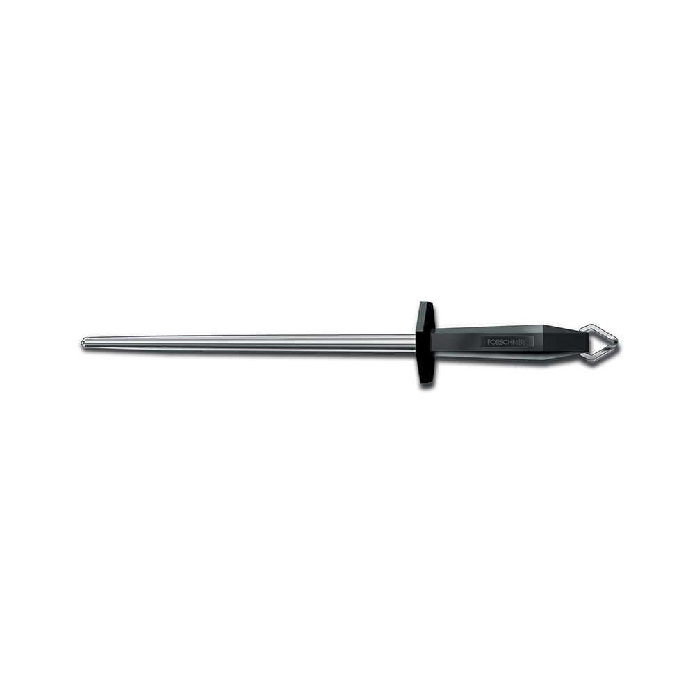 Victorinox 7.8991.18 12" Round Diamond Sharpening Steel w/ Loose Ring, Plastic Handle