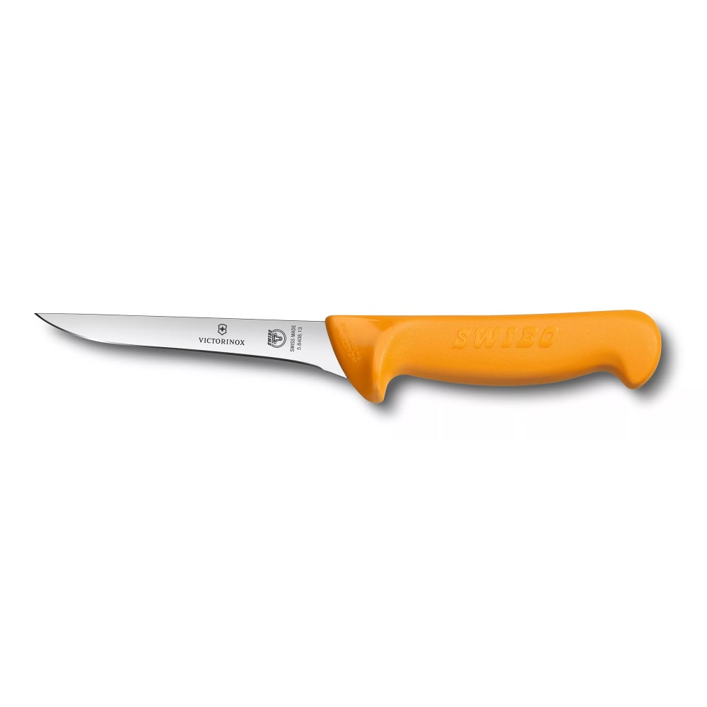 Victorinox 5.8408.13 5" Swibo Boning Knife w/ Orange Polyamide Handle, Stainless Steel