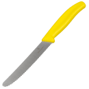 Victorinox 6.7836.L118 Serrated Utility Knife w/ 4 1/2" Blade, Yellow Polypropylene Handle thumbnail 3