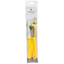 Victorinox 7.6075.8-X1 Paring Knife & Peeler Set - Stainless Steel, Yellow Handles thumbnail 6