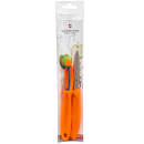 Victorinox 7.6075.9-X1 Paring Knife & Peeler Set - Stainless Steel, Orange Handles thumbnail 6
