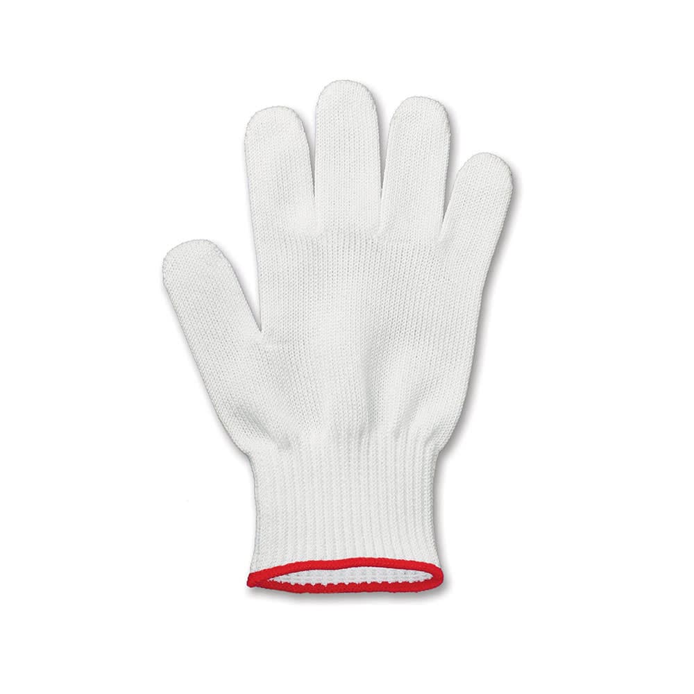 Victorinox 7.9049.S Small Cut Resistant Glove - Blended Material, White w/ Red Wrist Band