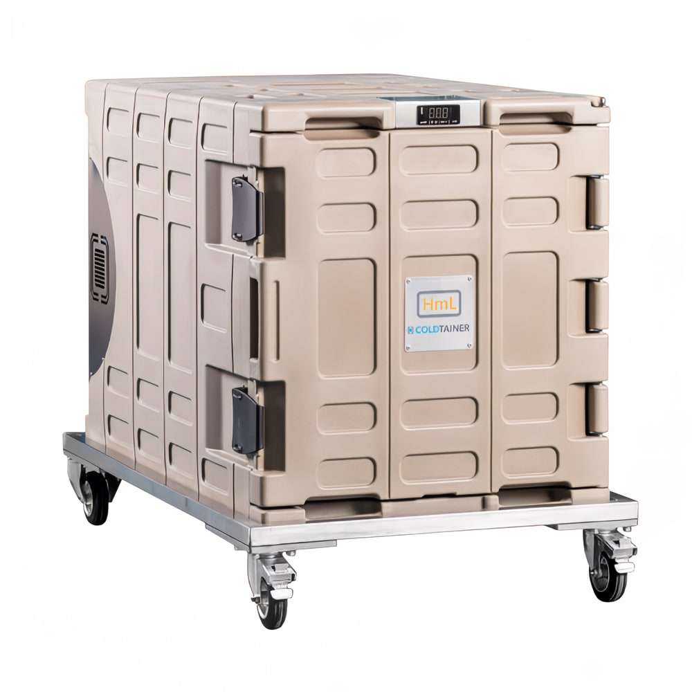 Coldtainer USA Insulated Food Carrier w/ (20) Pan Capacity - Gray, 100-240v/1ph (HML140)