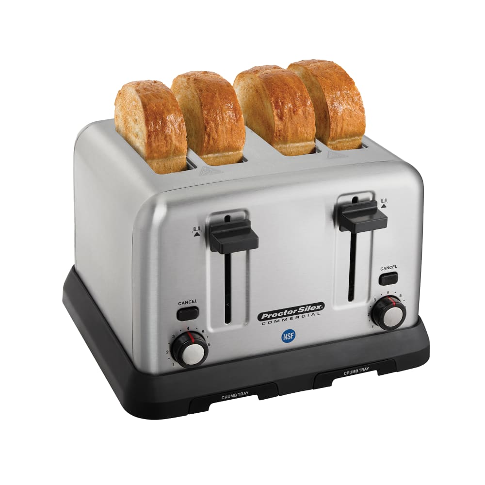 Hamilton Beach Proctor-Silex® Slot Toaster w/ 4 Slice Capacity & 1 3/8"W Product Opening - 120v (24855)
