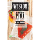 Weston 30-0106-W 1 pint Vacuum Bags for 65-0501-W thumbnail 3