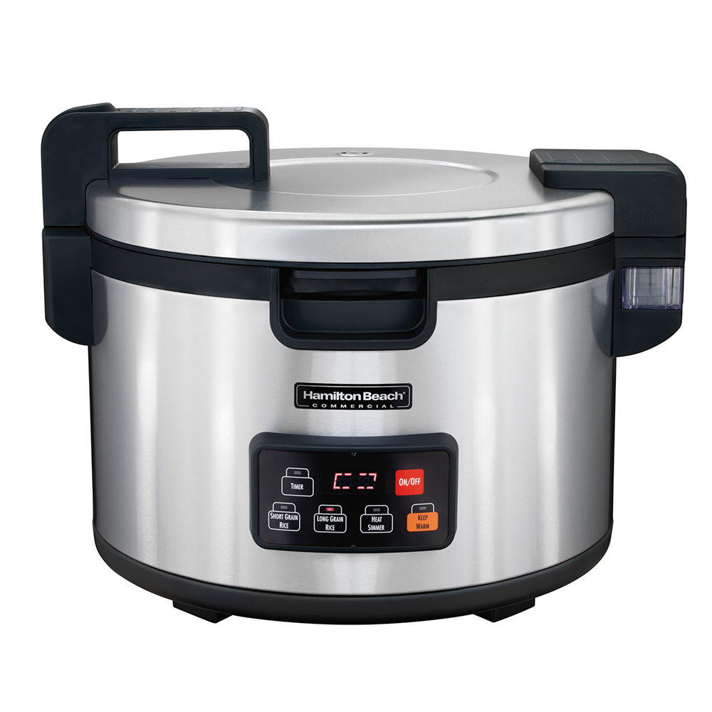 Hamilton Beach 90 Cup Commercial Rice Cooker - Stainless, 240v/1ph (37590)