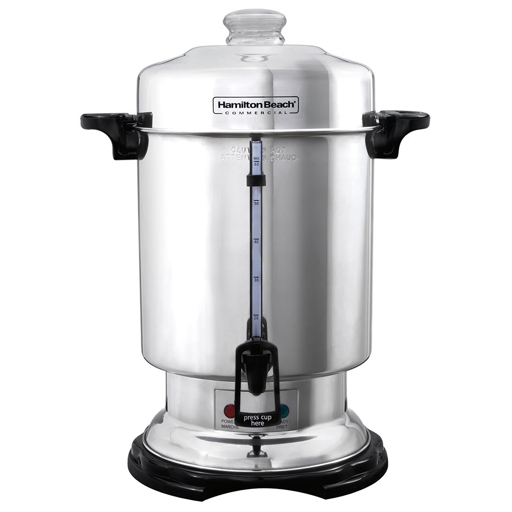 Hamilton Beach 2 3/10 gal Low Volume Brewer Coffee Urn w/ 1 Tank, 120v (D50065)