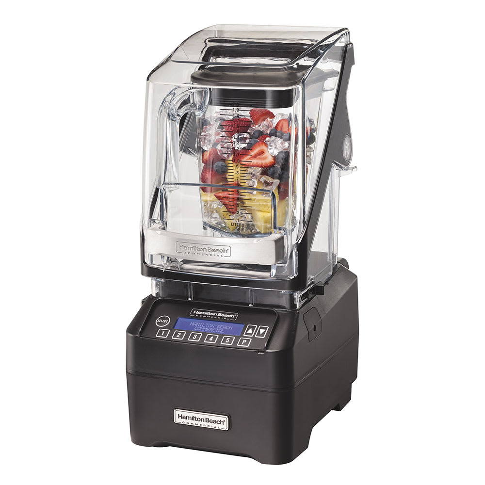 Hamilton Beach Countertop Drink Blender w/ Polycarbonate Container, (100) Programs (HBH755)