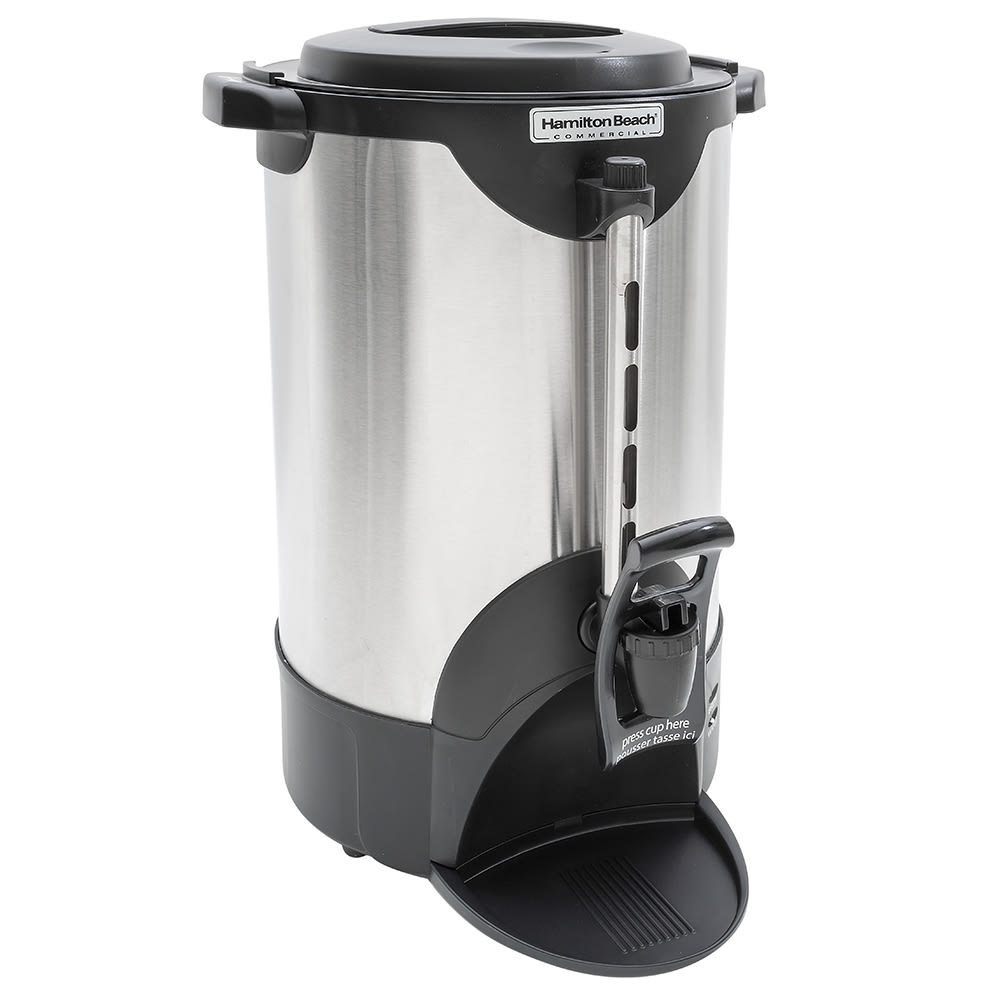 Hamilton Beach 2 1/2 gal Commercial Low Volume Brewer Coffee Urn w/ 1 Tank, 120v (HCU040S)
