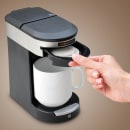 Hamilton Beach 1 Cup Pod Coffee Maker - Black/Stainless, 120v (HDC200S) thumbnail 2